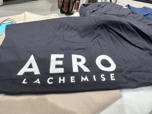 LC AERO -  BLACK [WHITE GLUE LOGO][SEAMLESS RACE FIT]