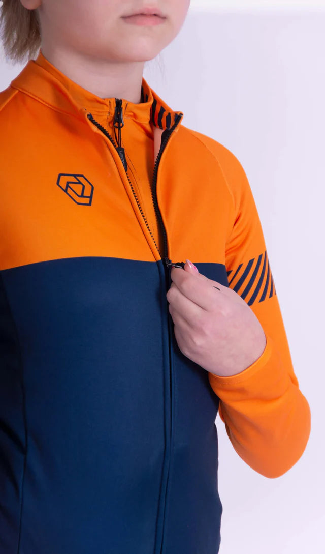 Jönköpings Cykelklubb [KIDS] THERMAL brushed inside jersey
