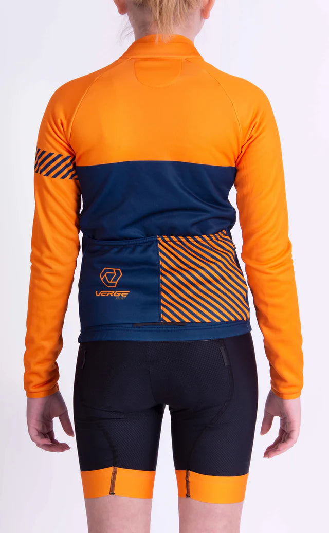 Jönköpings Cykelklubb [KIDS] THERMAL brushed inside jersey
